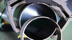 Clean cutted pipe end