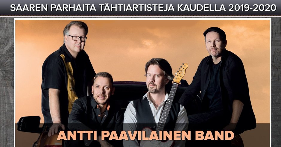 Artistit - Antti Paavilainen Band ! Artistit - Antti Paavilainen Band !