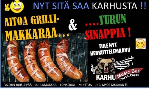KARHU MUSIC BAR -suomalaisten kohtauspaikka Inglesissä KARHU MUSIC BAR -suomalaisten kohtauspaikka Inglesissä