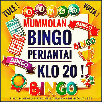 Suomipaikat - Mummolan bingo Suomipaikat - Mummolan bingo