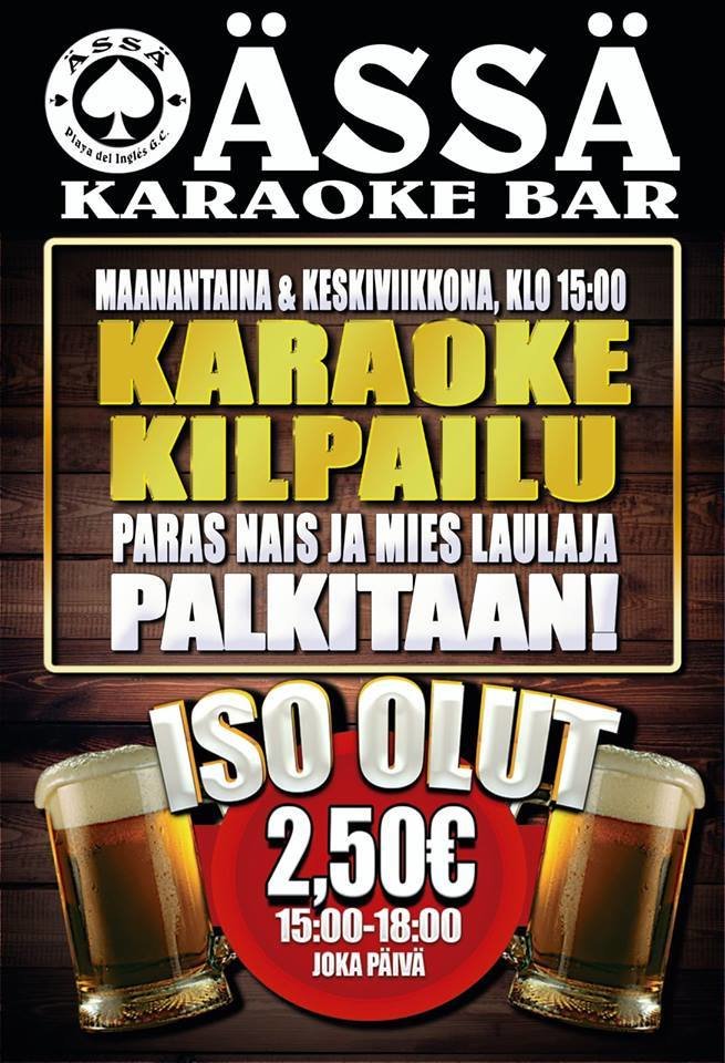 Suomipaikat - Ässän karaokekilpailut Suomipaikat - Ässän karaokekilpailut