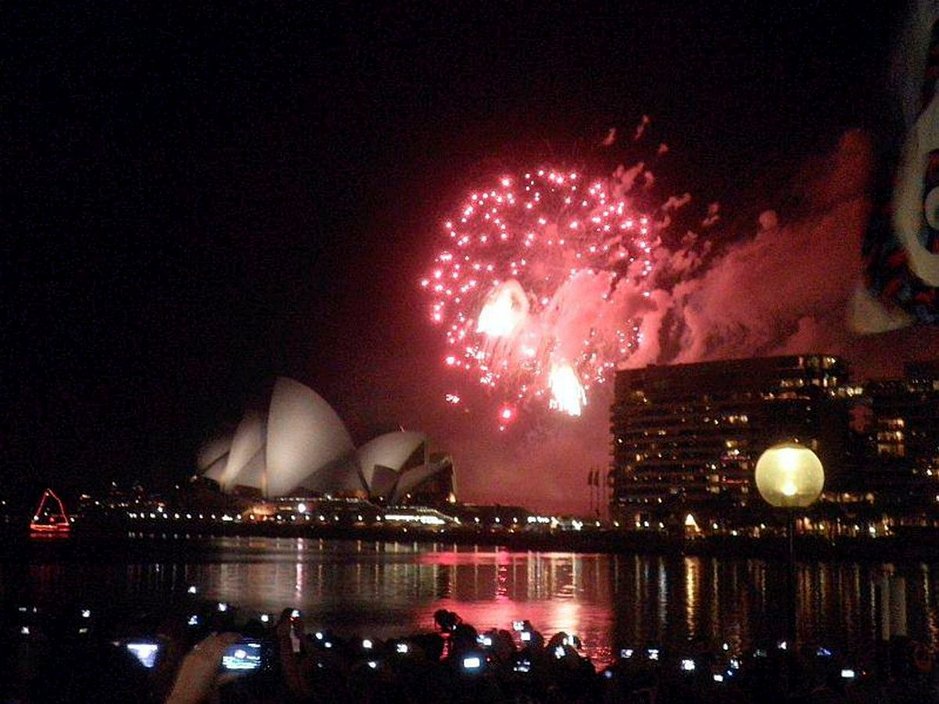 Uusivuosi Sydneyssä. Uusivuosi Sydneyssä.