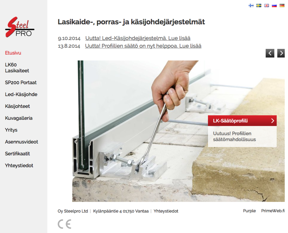 6 Palveluntarjoajasta SteelPro valitsi PrimeWebin, Lue Miksi
