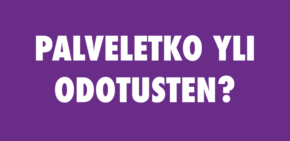 Haluatko Palvella Yli Odotusten? 1 Siisti Idea